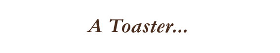 à toaster